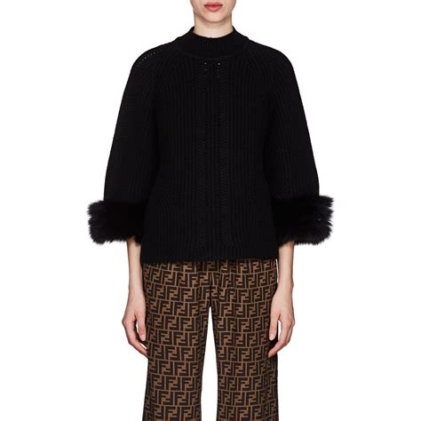 fendi fur sweater